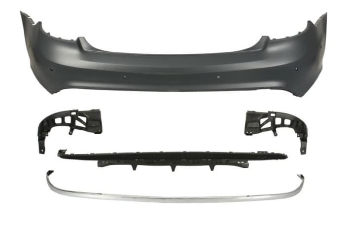 Bara Spate, AMG, cu valabilitate, cu gauri pentru senzorii de parcare, grund potrivit MERCEDES E A207, E C207 Coupe 05.13-03.17
