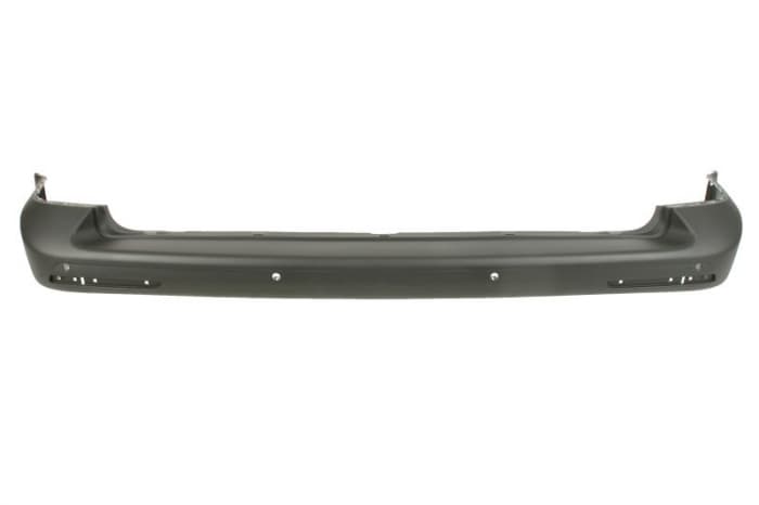 Bara (spate, cu orificii senzor parcare, numar orificii senzor parcare: 4, negru, certificate TUV) potrivit VW TRANSPORTER T5, TRANSPORTER T6 2D 05.12-