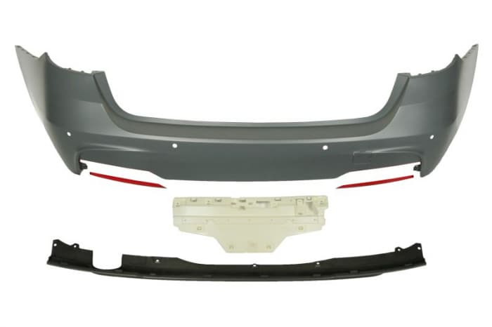 Bara spate model pachet M, complet, cu locas senzori parcare, grunduit potrivit BMW Seria 3 F30, F80, 3 F31 2011-2019