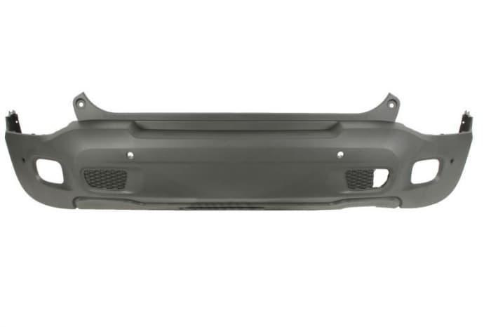 Bara spate, numar orificii senzori: 4, negru, certificate CZ potrivit JEEP RENEGADE SUV 07.14-12.21