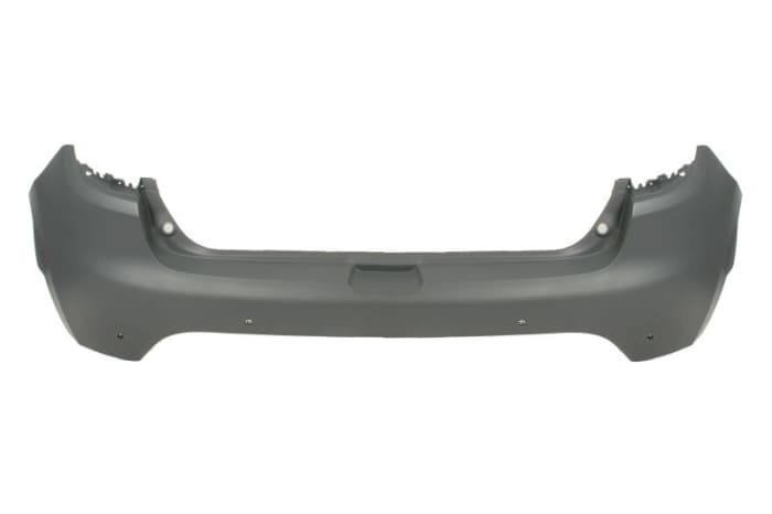 Bara spate superior, grund, orificii senzori parcare: 4, certificate CZ potrivit RENAULT CLIO IV Ph II Hatchback Station wagon 5D 06.16-09.19