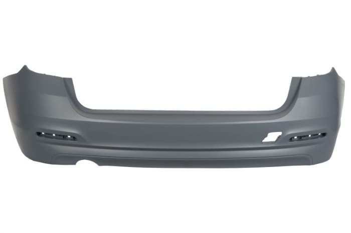 Bara spate versiune GT, grunduit, cu iesire teava evacuare partea stanga BMW Seria 3 F30, F31, F80 LIFTBACK intre 2015-2019