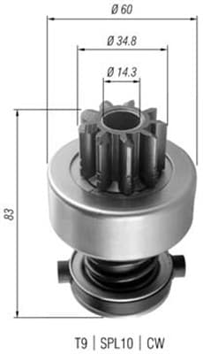 Bendix electromotor KHD; SAME