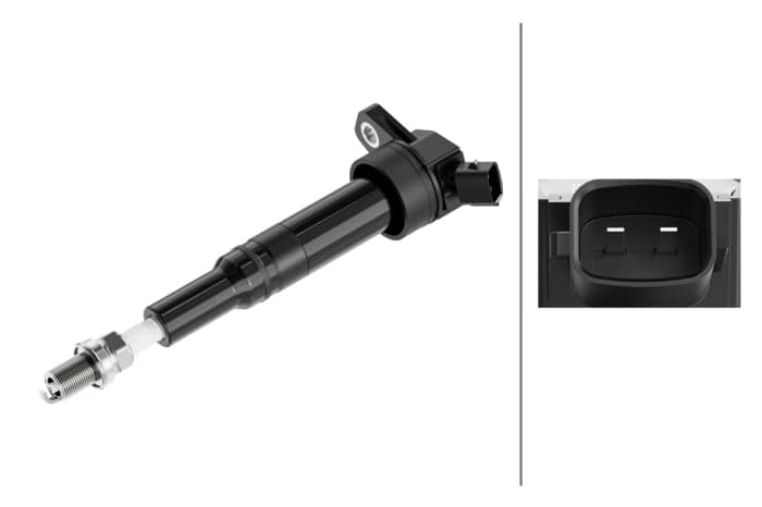 Bobina inductie potrivit HYUNDAI CRETA, ELANTRA V, ELANTRA VI, I40 I, I40 I CW, IX35, SONATA VI, SONATA VII, TUCSON; KIA CARENS IV, CERATO III, CERATO IV, CERATO KOUP III 1.6-2.0H 08.09-