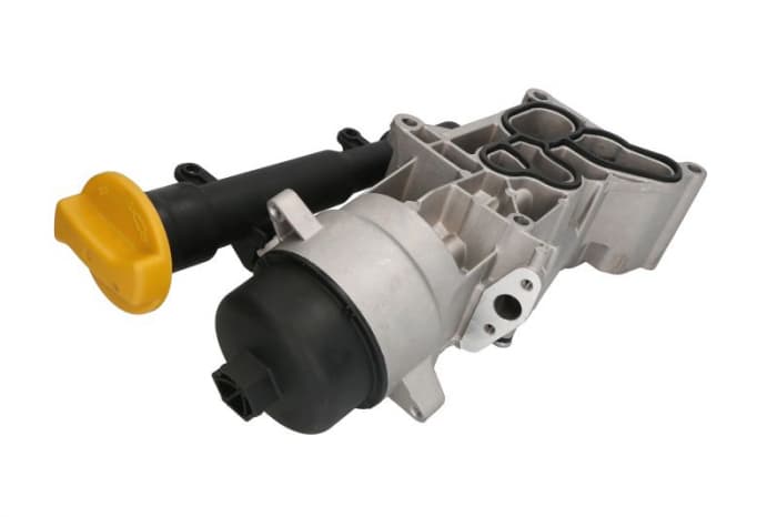 Carcasa filtru ulei potrivit ALFA ROMEO MITO; CHEVROLET AVEO; FIAT 500, DOBLO, DOBLO CARGO, DOBLO MINIVAN, FIORINO MINIVAN, GRANDE PUNTO, IDEA, LINEA, PANDA, PUNTO, PUNTO EVO 1.3D dupa 2003