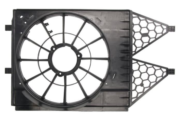 Carcasa ventilator radiator potrivit SEAT IBIZA IV, IBIZA IV SC, IBIZA IV ST; SKODA FABIA II, ROOMSTER; VW POLO IV, POLO V 1.2-1.9D 09.02-