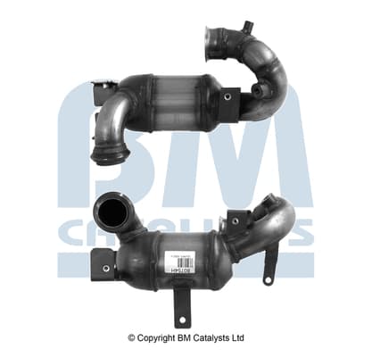 Catalizator EURO 4 potrivit CITROEN C5 II; PEUGEOT 407 2.0D 05.04-