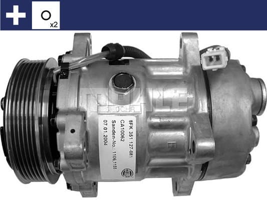 Compresor clima auto aer conditionat potrivit CITROEN BERLINGO, BERLINGO MINIVAN, C5 I, C5 II, EVASION, JUMPER, JUMPY, XANTIA, XM, XSARA, XSARA PICASSO; FIAT DUCATO, SCUDO, ULYSSE; LANCIA ZETA 1.6-2.5