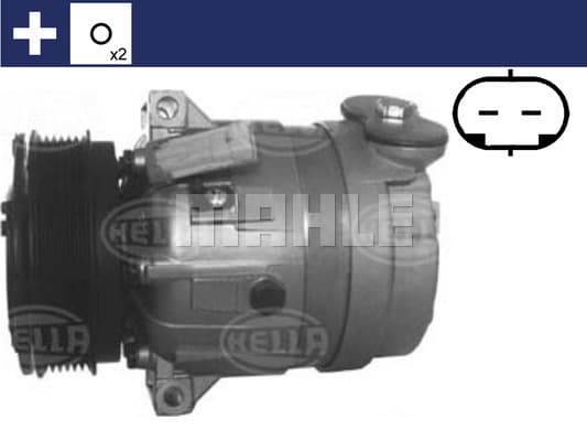 Compresor clima auto aer conditionat potrivit FIAT CROMA; OPEL FRONTERA B, VECTRA B; SAAB 9-3 1.6-2.2D 09.95-12.11