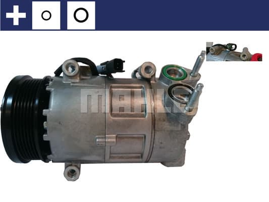 Compresor clima auto aer conditionat potrivit FORD C-MAX II, FOCUS III, GALAXY II, GRAND C-MAX, MONDEO IV, S-MAX; LAND ROVER RANGE ROVER EVOQUE 2.0D 2.2D 05.06-