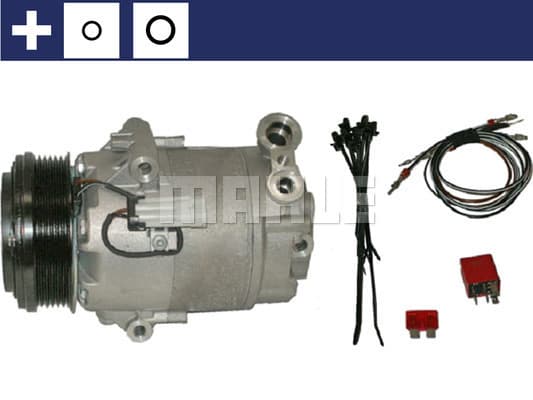 Compresor clima auto aer conditionat potrivit OPEL ASTRA H, ASTRA H CLASSIC, ASTRA H GTC, ZAFIRA B, ZAFIRA B MINIVAN 1.7D 03.04-