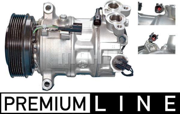 Compresor clima auto aer conditionat potrivit VOLVO S60 II, S90 II, V40, V60 I, V90 II, XC60 I, XC90 II 1.5-2.0H 10.13-