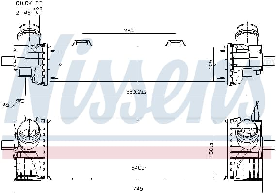 Compresor intercooler potrivit BMW X3 (G01, F97, G08), X4 (G02, F98) 2.0-3.0DH 08.17-