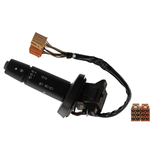 Comutator coloana directie (Claxon; Indicatorii; lumini; stergatoare, negru) potrivit MAN FOC, HOCL, LION S INTERCITY, LION S CITY, LION S CLASSIC, LION S COACH, LION S REGIO, ND 08.92-
