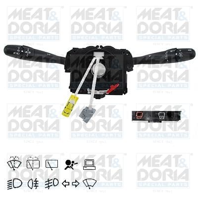 Comutator coloana directie (control computer; Indicatorii; lumini; stergatoare) potrivit CITROEN C2, C3 II; PEUGEOT 307 08.00-09.16