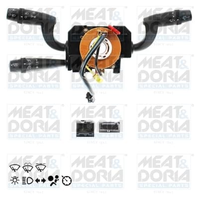 Comutator coloana directie potrivit CITROEN JUMPER II; FIAT DUCATO; PEUGEOT BOXER 07.15-