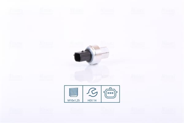 Comutator presiune aer conditionat potrivit FORD B-MAX, C-MAX II, ECOSPORT, FIESTA, FIESTA VI, FIESTA VII, FOCUS III, FOCUS III HATCHBACK, FOCUS III KOMBI, FOCUS IV, GALAXY III 1.0-Electric 06.08-