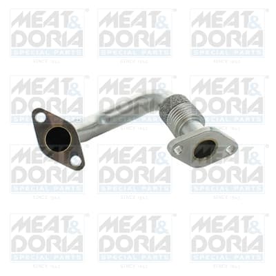Conducta tubulara EGR potrivit AUDI A3; SEAT ALTEA, ALTEA XL, CORDOBA, IBIZA III, IBIZA IV, IBIZA IV SC, LEON, TOLEDO III; SKODA FABIA II 1.4D 1.9D 2.0D 10.01-05.11