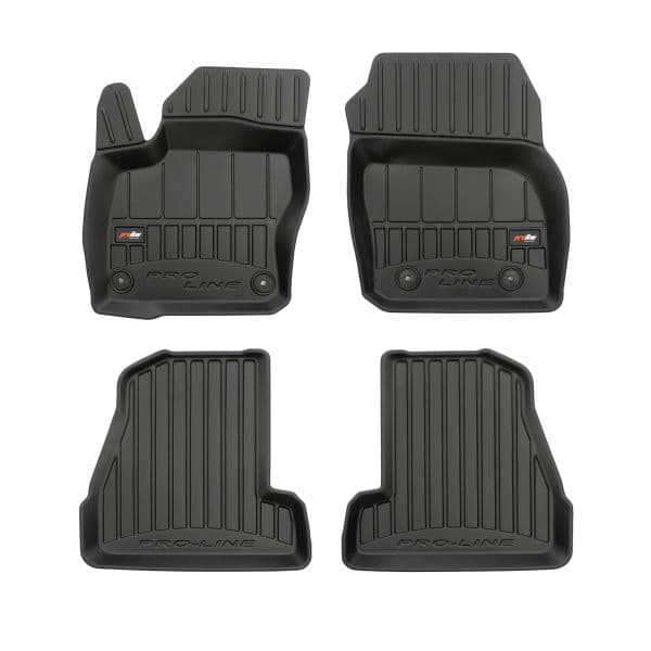 Covor podea FROGUM TPE, 4 buc. proLine 3D, fata spate, set, culoare neagra, potrivit FORD FOCUS III 07.10-02.20