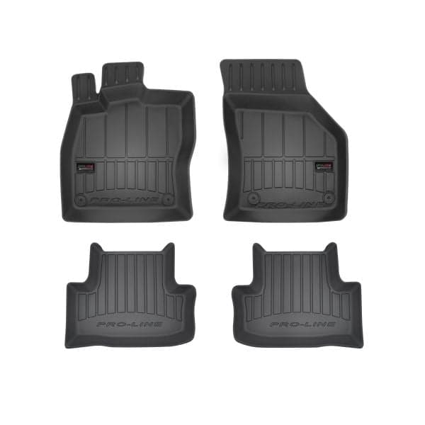 Covorase auto (set, cauciuc, 4 bucati, culoare negru) SKODA KAROQ dupa 2017