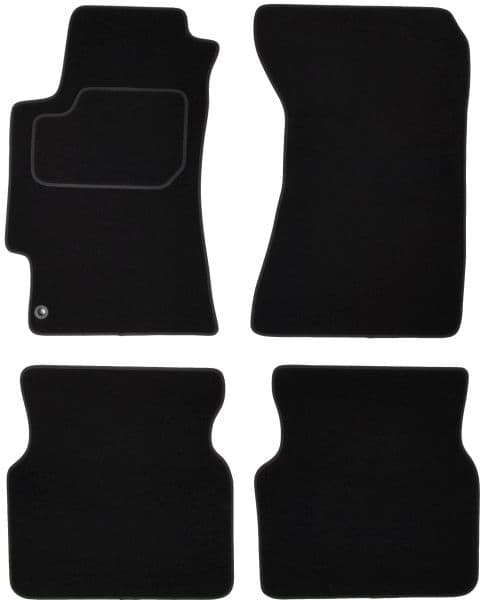 Covorase auto (set, velur, 4 bucati, culoare negru, 4 usi) SUBARU IMPREZA intre 2000-2009