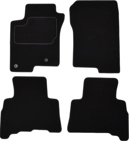 Covorase auto (set, velur, 4 bucati, culoare negru, 5; 7 locuri) TOYOTA LAND CRUISER PRADO dupa 2009