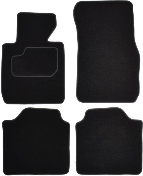 Covorase auto (set, velur, 4 bucati, culoare negru) BMW Seria 3 GRAN TURISMO (F34) dupa 2012