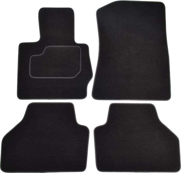 Covorase auto (set, velur, 4 bucati, culoare negru) BMW X3 (F25) intre 2010-2017