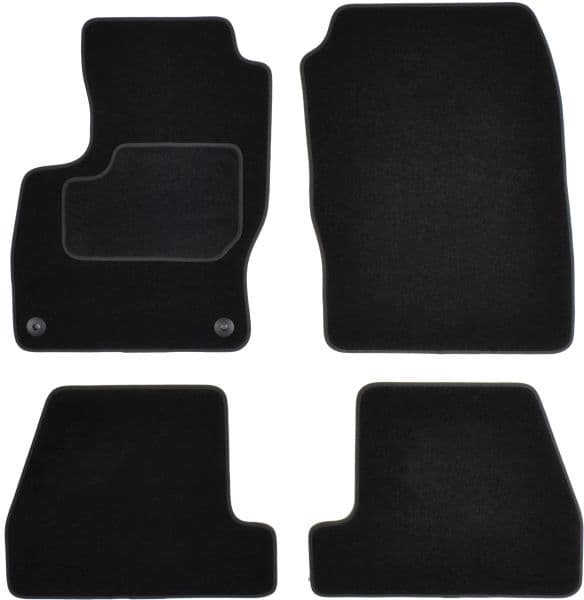 Covorase auto (set, velur, 4 bucati, culoare negru) FORD FOCUS III dupa 2010