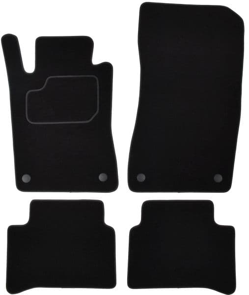 Covorase auto (set, velur, 4 bucati, culoare negru) MERCEDES E (W211) intre 2002-2008