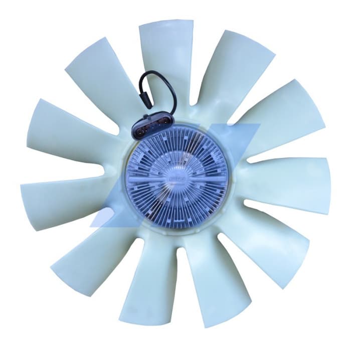 Cupla ventilator radiator (cu ventilator, 720mm, numar lame: 11, numar pini: 5) potrivit DAF CF 85, XF 105 MX265-MX375 10.05-