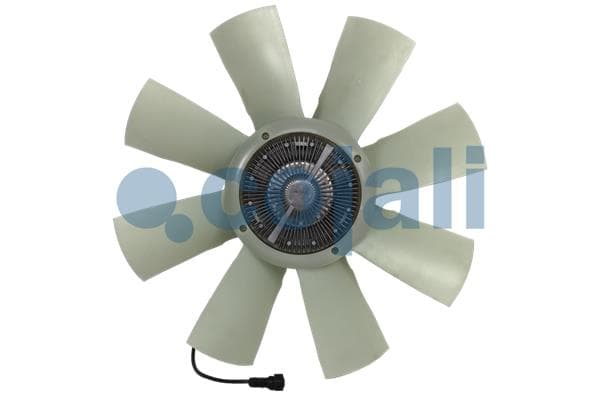 Cupla ventilator radiator (cu ventilator, 750mm, numar lame: 8, numar pini: 5 7) potrivit VOLVO FH, FH12, FH16 D12D500-D16G540 09.01-