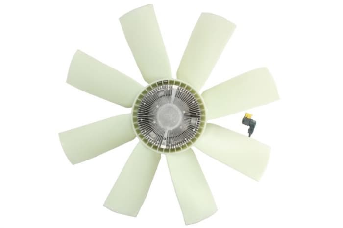 Cupla ventilator radiator (cu ventilator, 750mm, numar lame: 8, numar pini: 5) potrivit VOLVO FH II D13C380-D13K540 01.12-