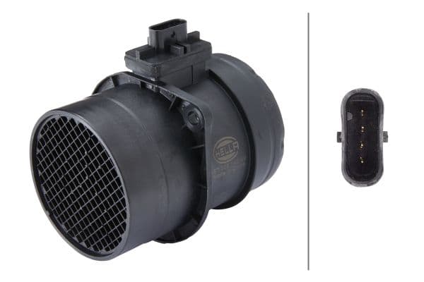 Debitmetru aer (4 pini, modul) potrivit AUDI A1, A3, A4 ALLROAD B8, A4 ALLROAD B9, A4 B8, A4 B9, A5, A6 C7, Q2, Q3, Q5, TT; SEAT ALHAMBRA, ALTEA, ALTEA XL, ATECA, EXEO, EXEO ST 2.0 2.0D 2.0DH 05.03-