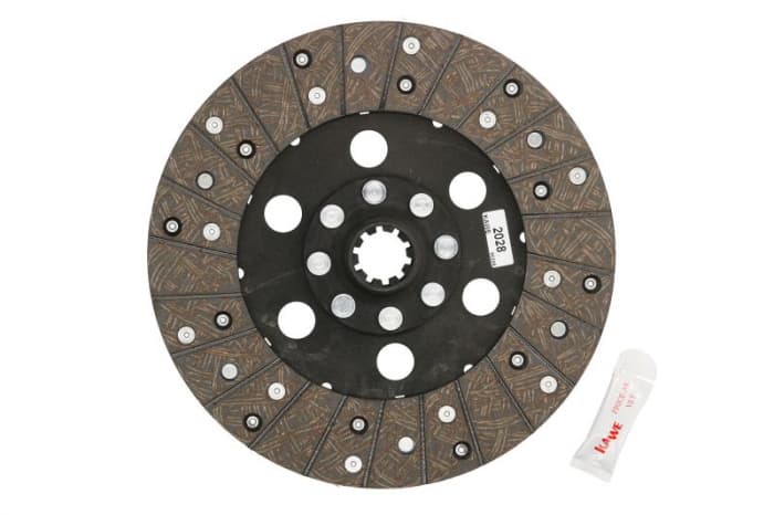 Disc ambreiaj (250mm) profil complet potrivit FENDT 1 2 3 4 5, 200, 300; CREDE DFG; DEUTZ FAHR 2000, 3000, 4000, 5000, AGROCOMPACT, D, DX, F, INTRAC, M; DITCH WITCH 5000 D28-F6L812D