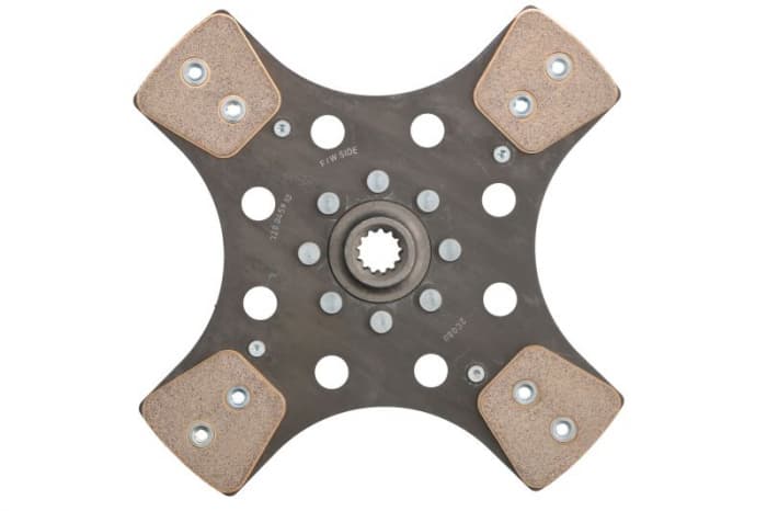 Disc ambreiaj (280mm) nou potrivit URSUS 8000, C; CARRARO AGRIPLUS; CASE IH 2000; CLAAS ELIOS, NECTIS, NEXOS; DEXHEIMER 500; FARMER F; JOHN DEERE 5000; RENAULT DIONIS 1103D-33-FACE0354A