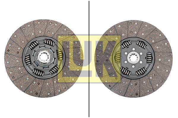 Disc ambreiaj (362mm) potrivit DAF LF 45; IVECO EUROCARGO I-III, EUROCARGO V; MAN L2000, M 2000 L, TGL I 06.93-