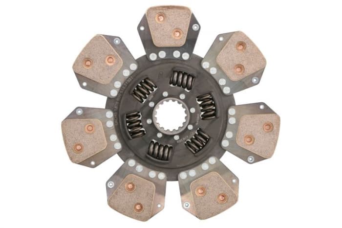 Disc ambreiaj ceramica (310mm; 6) calitate OE OES; nou potrivit CASE IH FARMALL, JX, JXU; CASE-STEYR 4000; FORD 4000; NEW HOLLAND 4000, 5000, 6000, 7000, L 8045.05.370-NEF4(F4GE0454A)
