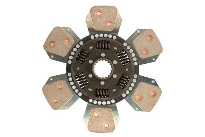 Disc ambreiaj ceramica (350mm; 6) potrivit FIATAGRI F; NEW HOLLAND 8000, M, TM