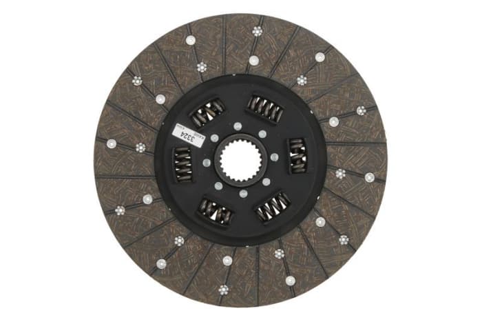 Disc ambreiaj organic (280mm) profil complet potrivit DEUTZ FAHR AGROCOMPACT, AGROCOMPACT F, AGROLUX, AGROPLUS; HUERLIMANN H, XA, XF, XN, XS; LAMBORGHINI AGILE, C 1000.3-F3L913