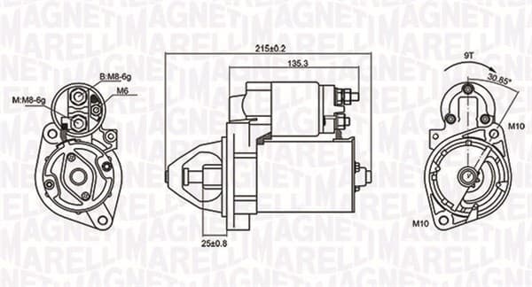Electromotor (12V, 1,1kW) MERCEDES 190 (W201), C (CL203), C T-MODEL (S203), C (W202), C (W203), CLK (A208), CLK (C208), COUPE (C124), E (A124), E (C124), E (W124), E (W210) 1.8-2.5