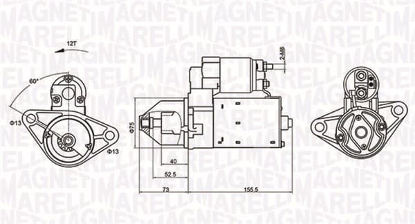 Electromotor (12V, 1,1kW) MG MG TF, MG ZR, MG ZS, MGF; ROVER 200, 25, 400, 45 1.6 1.8 2.5 intre 1995-2009