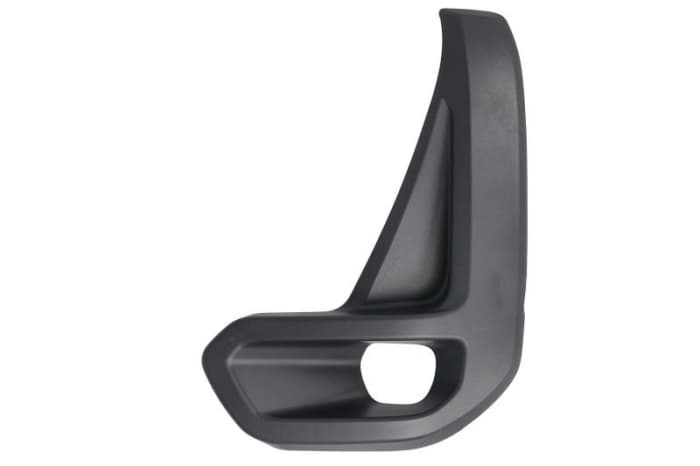 Element bara fata stanga (cu orificii lampa ceata, plastic, negru) potrivit TOYOTA HILUX VIII 06.20-