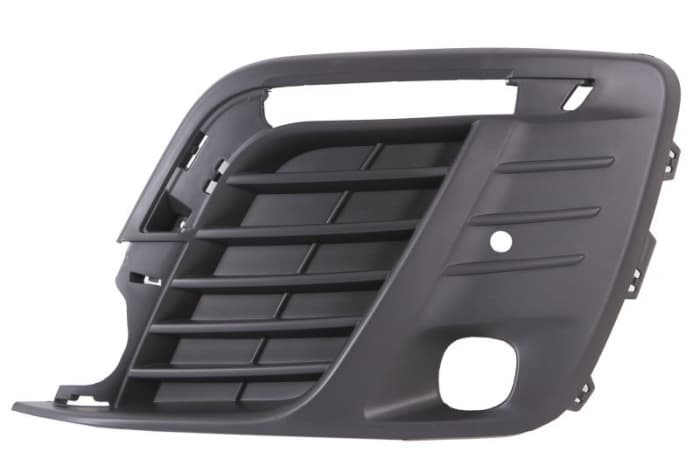 Element bara fata stanga (cu orificii lampa, cu orificii senzor parcare, plastic, negru) potrivit PEUGEOT TRAVELLER 04.16-