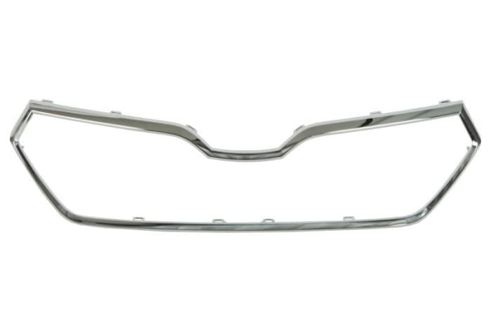 Element grila fata plastic, crom potrivit SKODA FABIA III 08.14-12.22