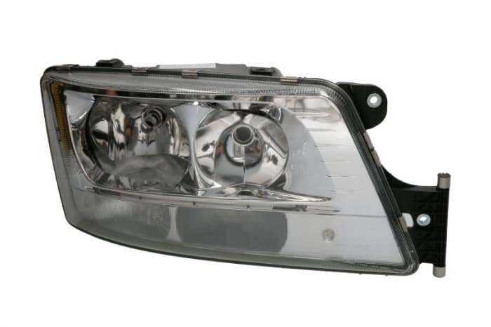 Far dreapta (2 H7 2 LED PY21W, manual, cu lumina de zi, culoare insert: crom platinat) EURO 6 potrivit MAN TGS I, TGX I 09.16-09.21