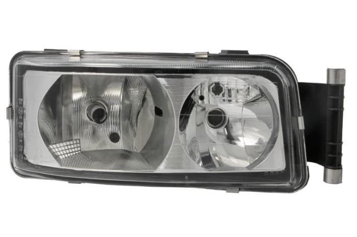 Far dreapta (2 H7 H21W W5W, electric, cu lumina de zi, culoare insert: crom platinat) potrivit MAN LION S CITY, TGA, TGM I, TGS I 06.99-