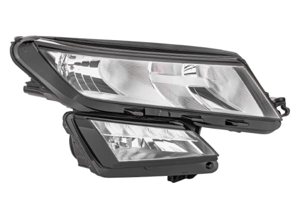 Far dreapta 2 H7 H8 LED, electric, cu motoras SKODA KODIAQ dupa 2017