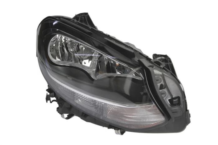 Far dreapta (2 H7, reglaj electric, cu motoras, cu lumini de zi) MERCEDES Clasa B dupa 2014