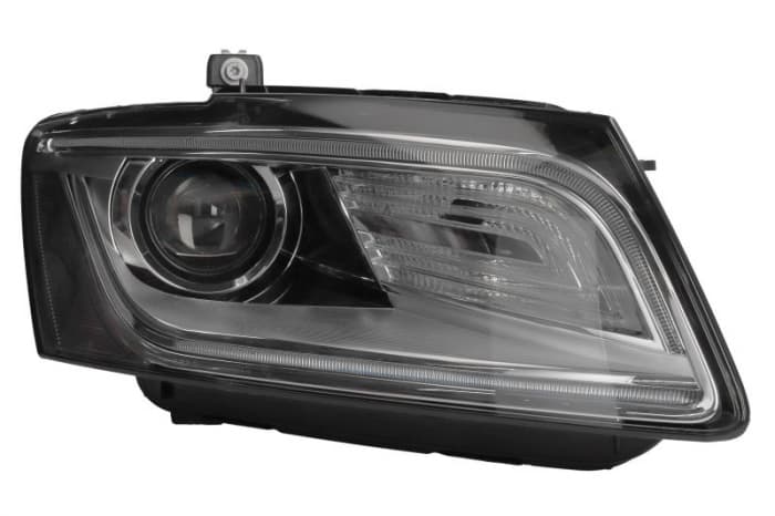 Far Dreapta (bi-xenon, D3S LED PY21W, electric, cu motor, culoare insert: cromat) potrivit AUDI Q5
